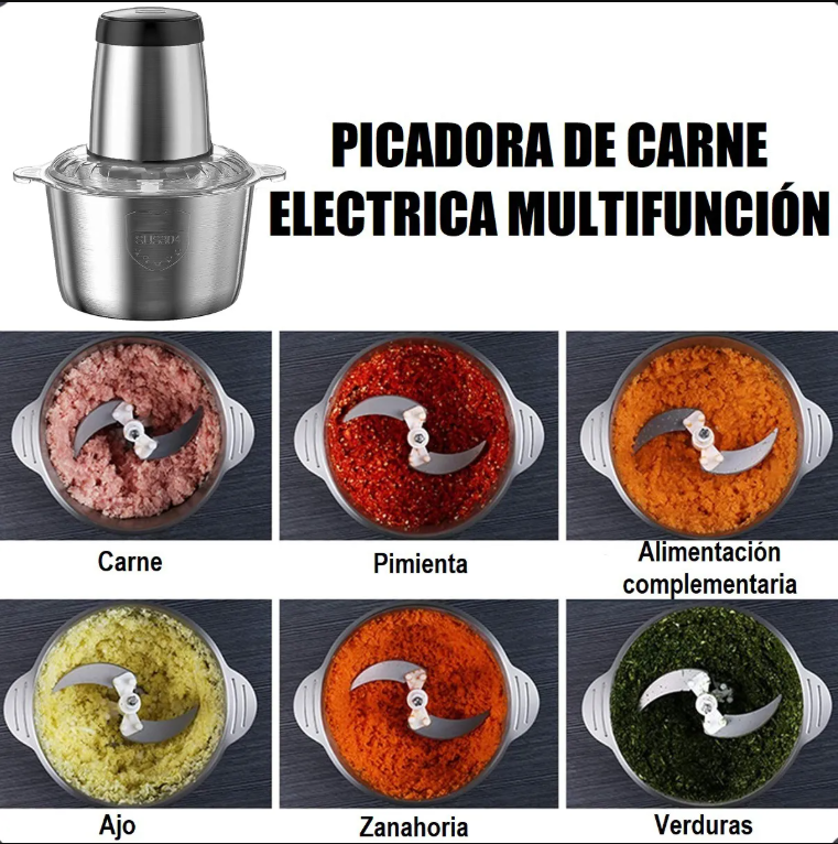 Picatodo Procesador Alimentos 3l