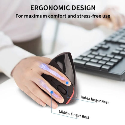 Mouse Inalambrico Vertical Ergonómico