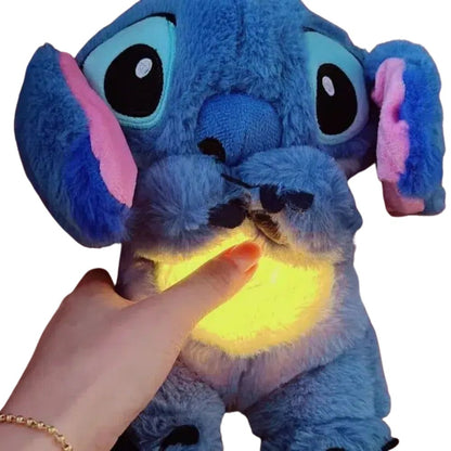 Stitch Peluche Que Respira Azul