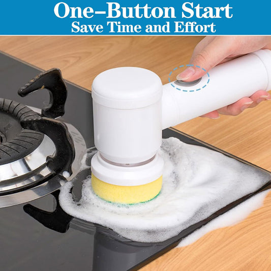 Cepillo Eléctrico De Limpieza 4 en 1