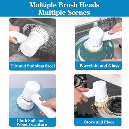Cepillo Eléctrico De Limpieza 4 en 1