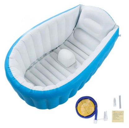 Bañera Inflable Para Bebés, Bomba De Air