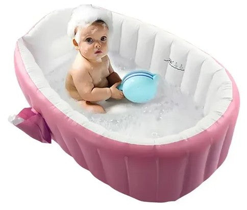 Bañera Inflable Para Bebés, Bomba De Air