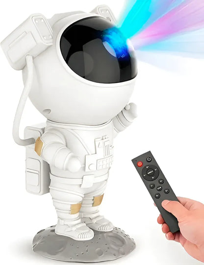 Astronauta Proyector De Luces Galaxia Con Bluetooth Y Parlante